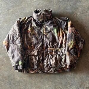 90s woolrich camo jacket